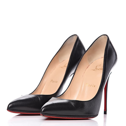 Christian Louboutin Shiny Nappa Pigalle Follies 100 Pumps 36.5 Black 3 of 17