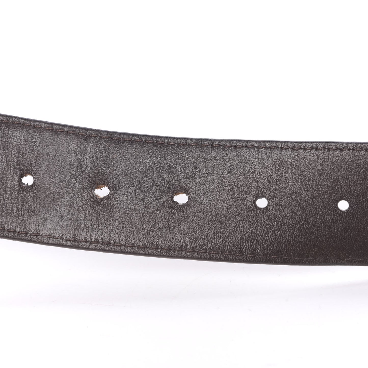 Damier Ebene 40mm LV Initiales Belt 90 36