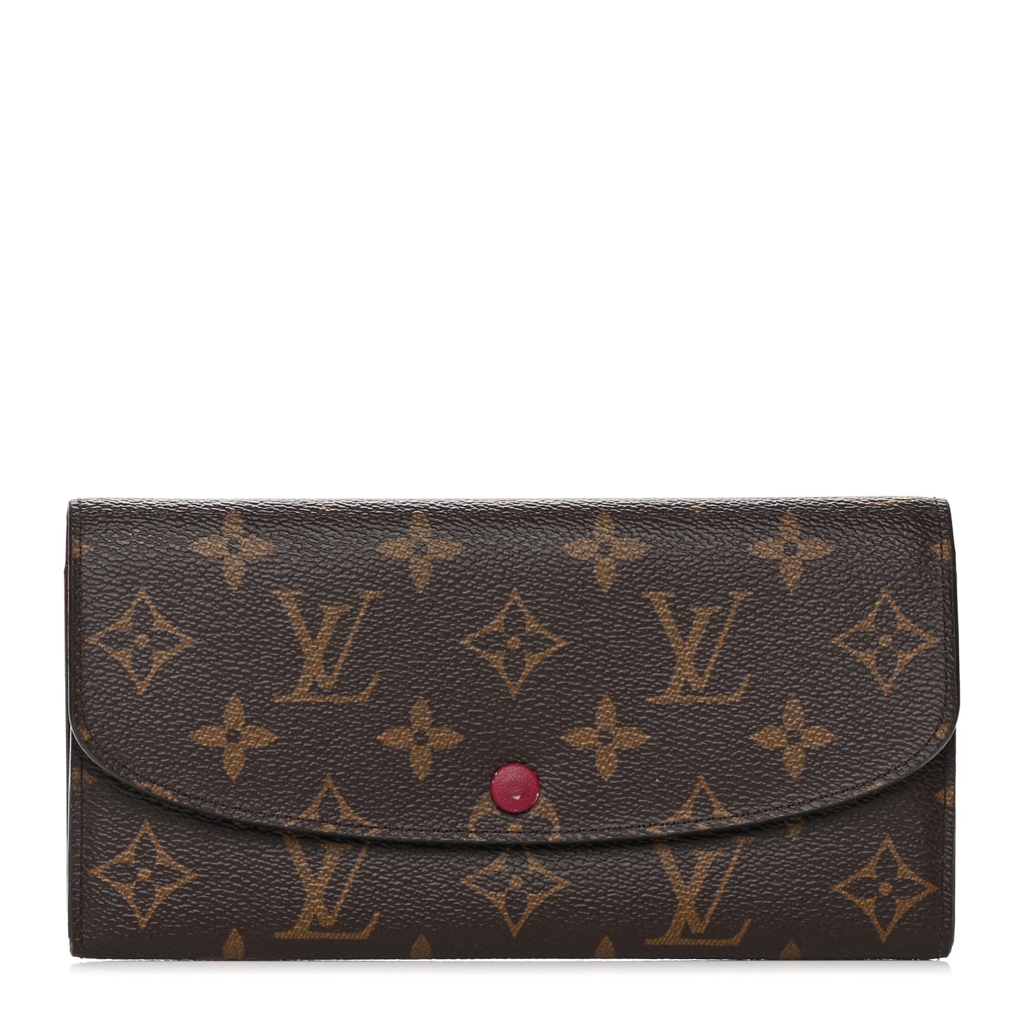 Monogram Emilie Wallet Fuchsia