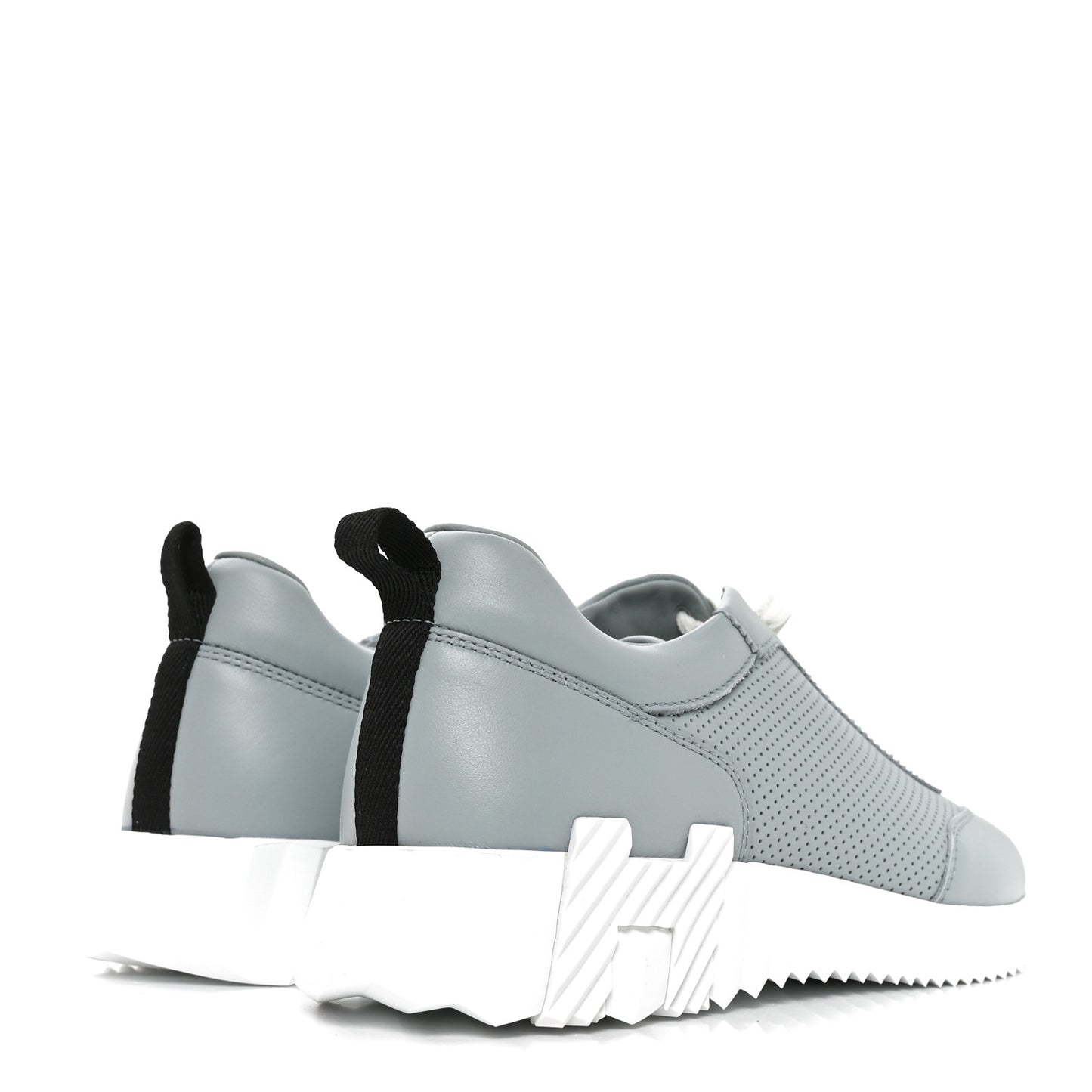 Calfskin Bouncing Sneakers 38 Bleu Glacier