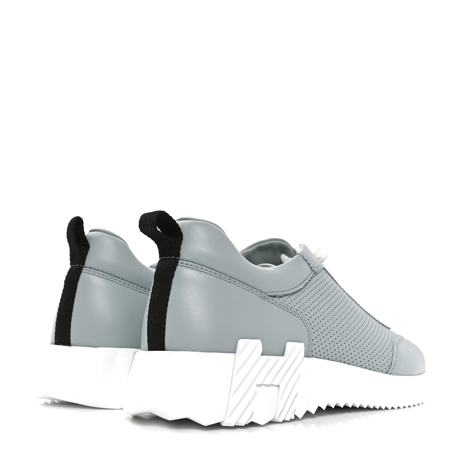 Hermes Calfskin Bouncing Sneakers 38 Bleu Glacier 5 of 8
