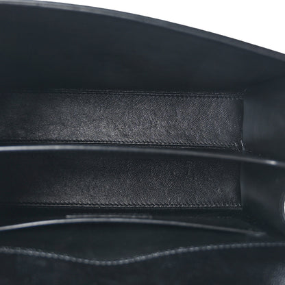 Saint Laurent Grain de Poudre Medium Classic Monogram Cassandra Top Handle Black 6 of 10