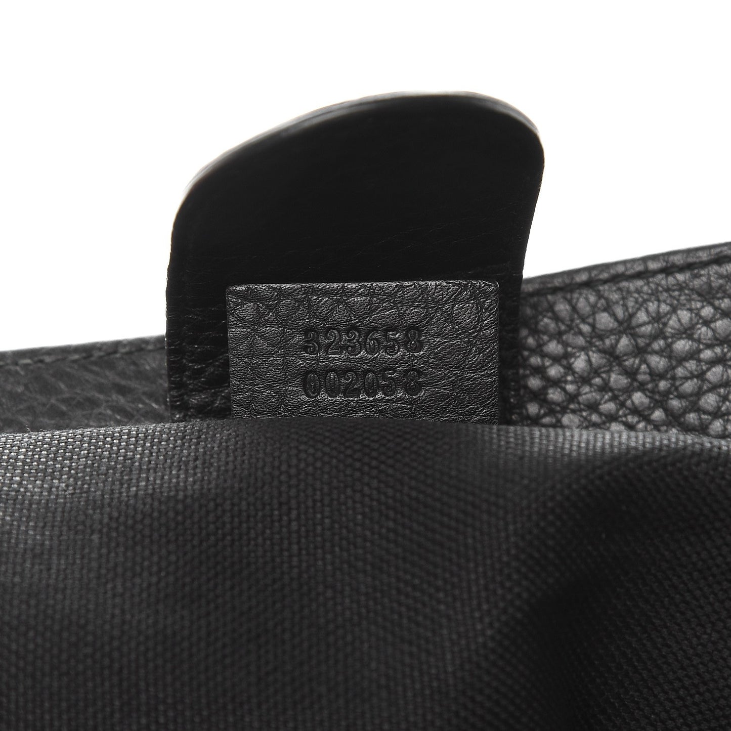 Calfskin Large Bamboo Shopper Tote Black
