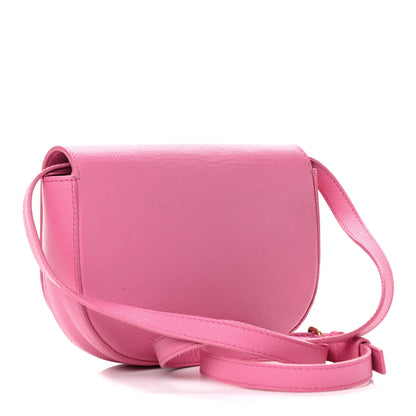 Balenciaga Signature Grained Calfskin Logo Print Ville Day Bag XS Rose Bubblegum Black 3 of 10