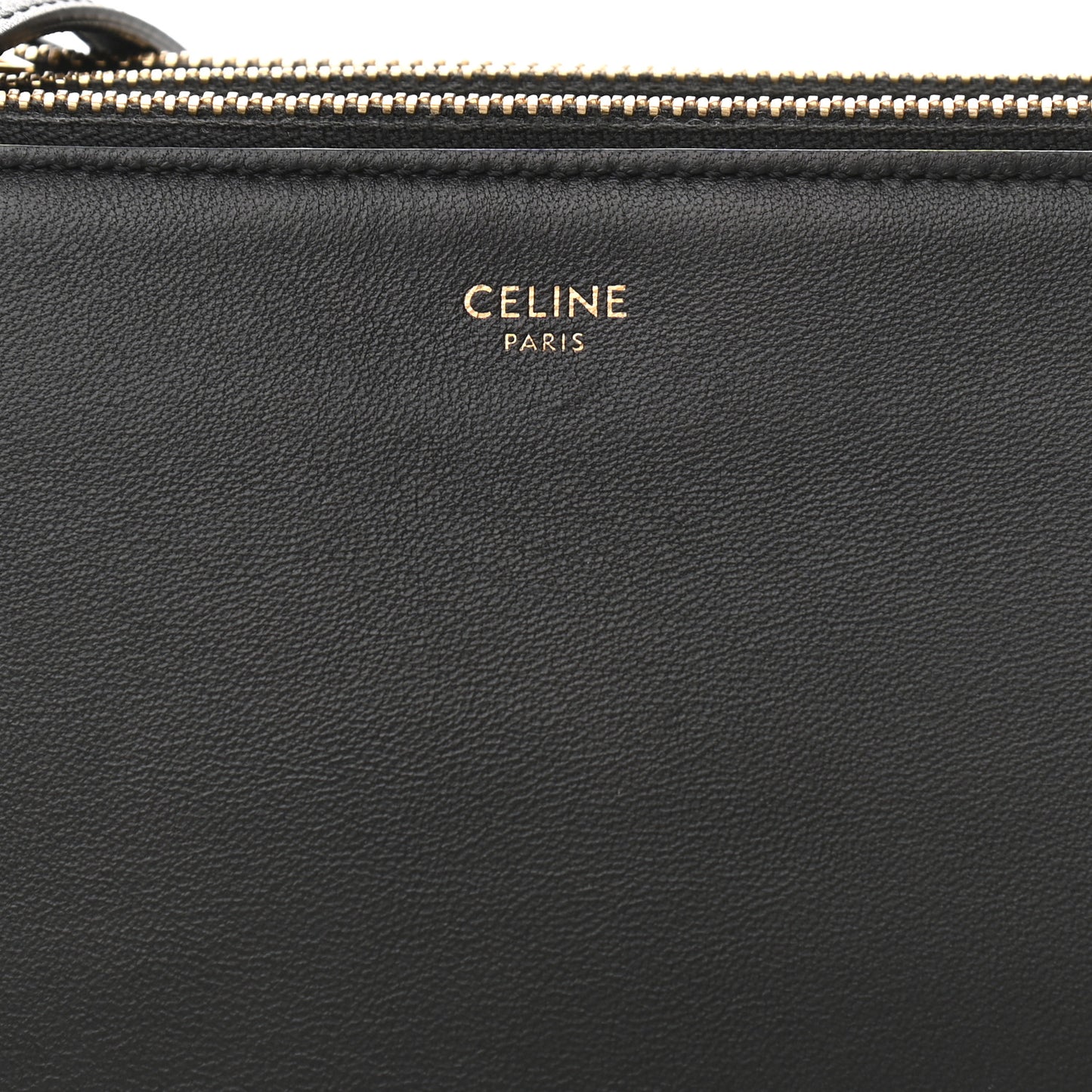 Lambskin Small Trio Crossbody Bag Black