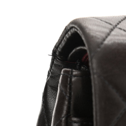 Chanel Lambskin Quilted Small Double Flap Black 12 of 14