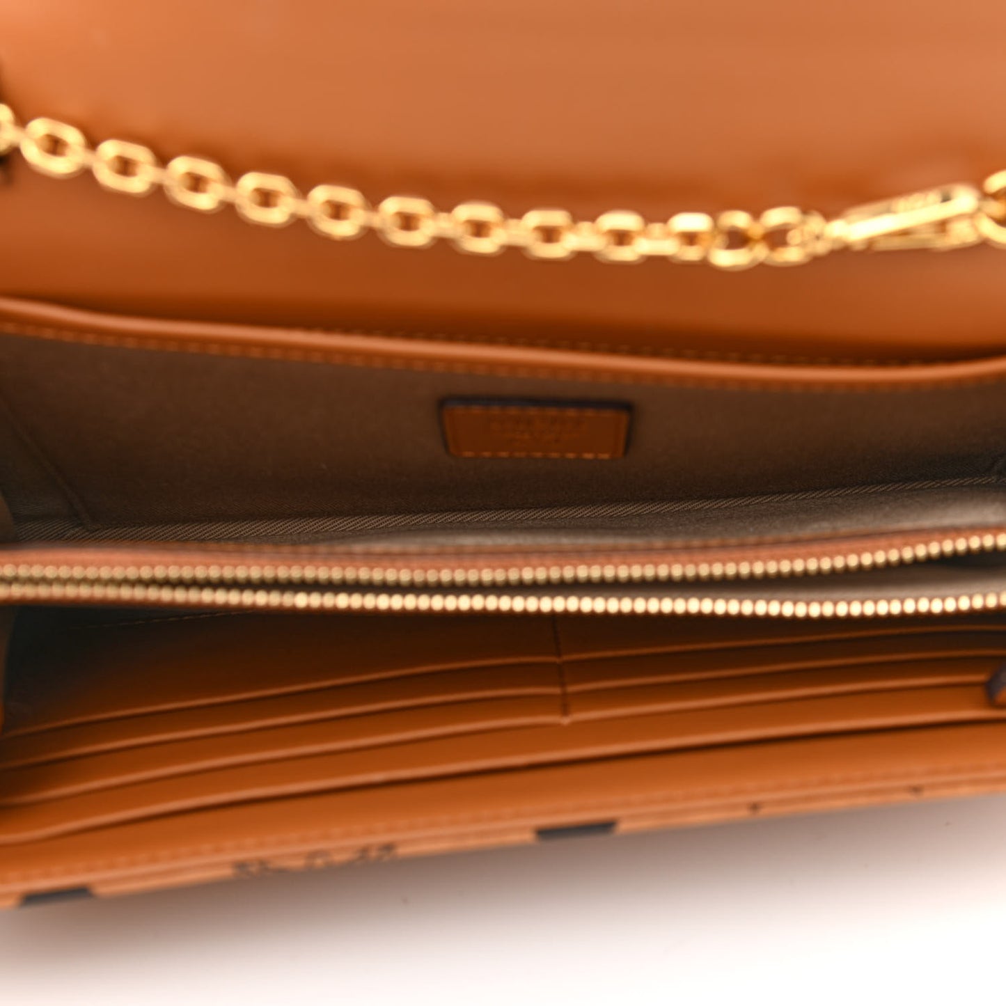 Visetos Millie Wallet On Chain Cognac