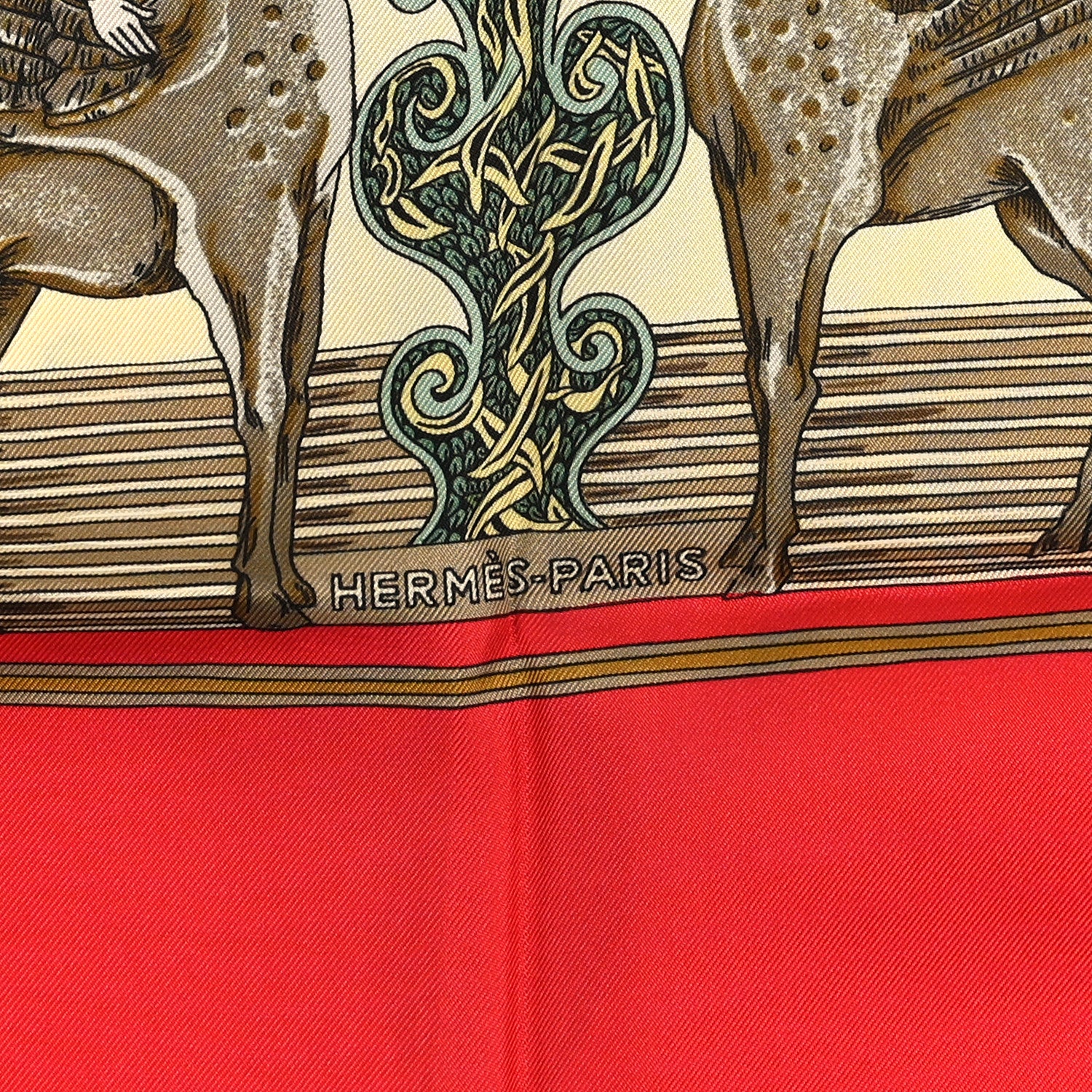 Hermes Silk Au Fil De La Soie Scarf 90 2 of 3