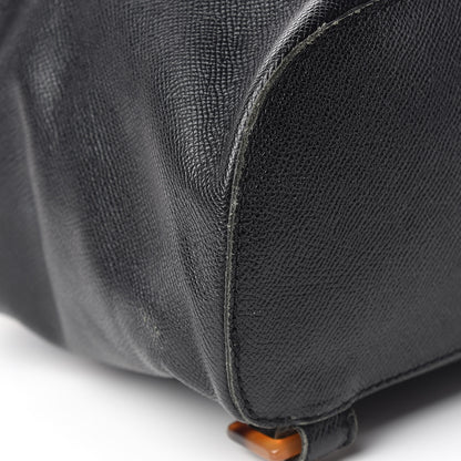 Chanel Caviar Tortoise CC Backpack Black 9 of 19