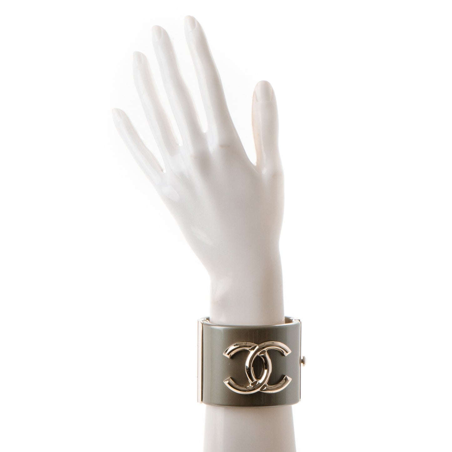 Resin CC Cuff Gold Pearly White