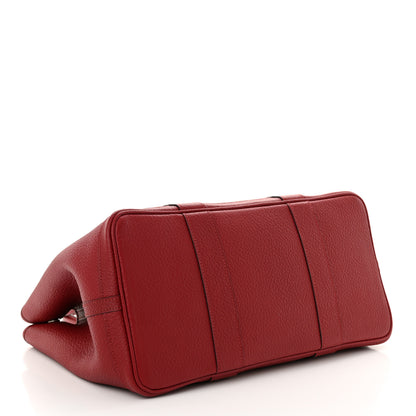 Hermes Vache Country Garden Party 36 MM Rouge Grenat 4 of 12