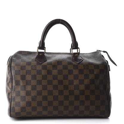 Louis Vuitton Damier Ebene Speedy 30 1 of 11