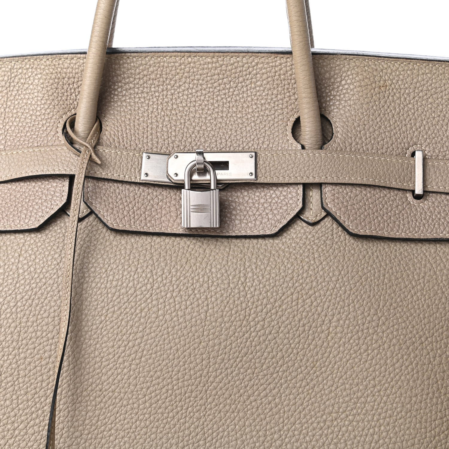Hermes Togo Birkin 40 Gris Tourterelle 10 of 12