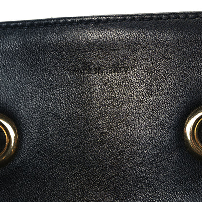 Celine Calfskin Quilted Medium C Backpack Black 7 of 12