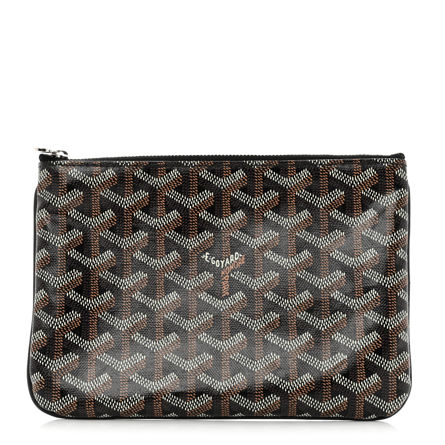 Goyard Goyardine Senat Pochette PM Black Gold 1 of 7