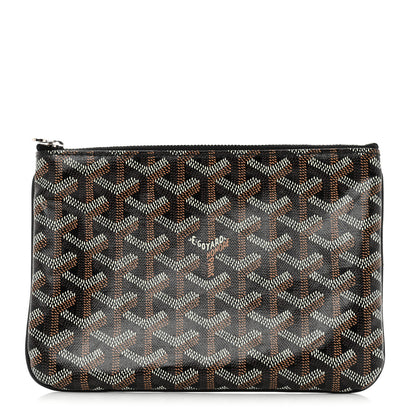Goyard Goyardine Senat Pochette PM Black Gold 1 of 7