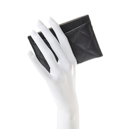 Chanel Caviar Quilted Card Holder Black 2 of 14