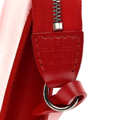 Louis Vuitton Epi Pochette Accessories Castillan Red 7 of 10