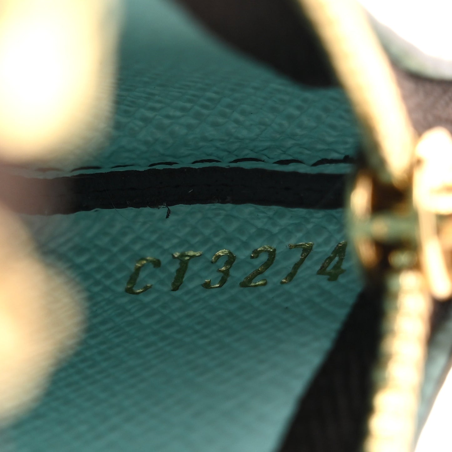 Monogram 2025 Christmas Animation Key Pouch Azur Frost