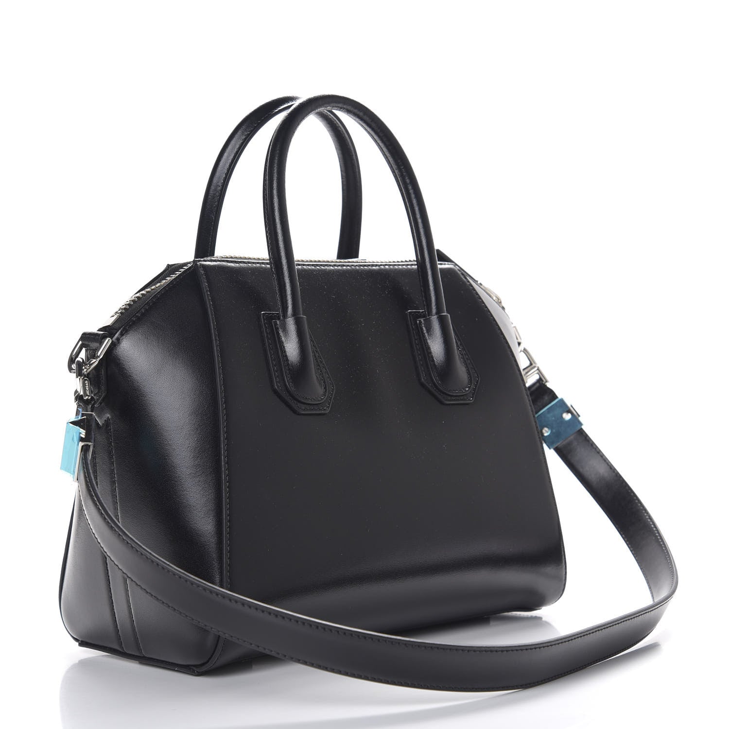 Givenchy Shiny Lord Calfskin Small Antigona Black 2 of 9