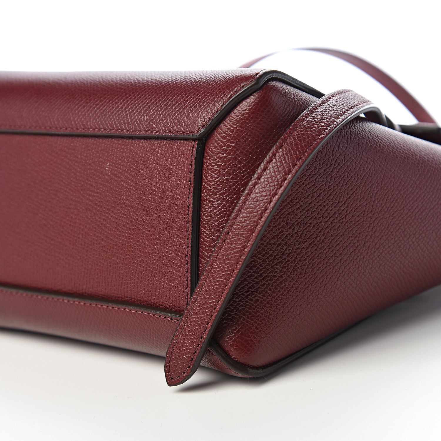 Celine Grained Calfskin Nano Belt Bag Light Burgundy 7 of 9