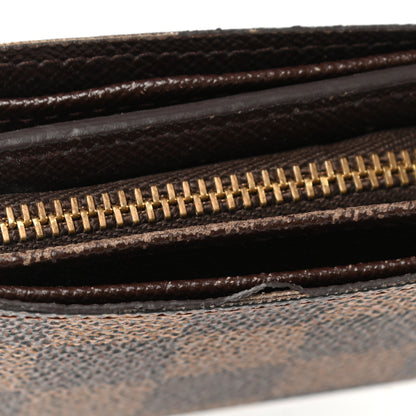 Louis Vuitton Damier Ebene Porte-Monnaie Tresor Wallet 8 of 8