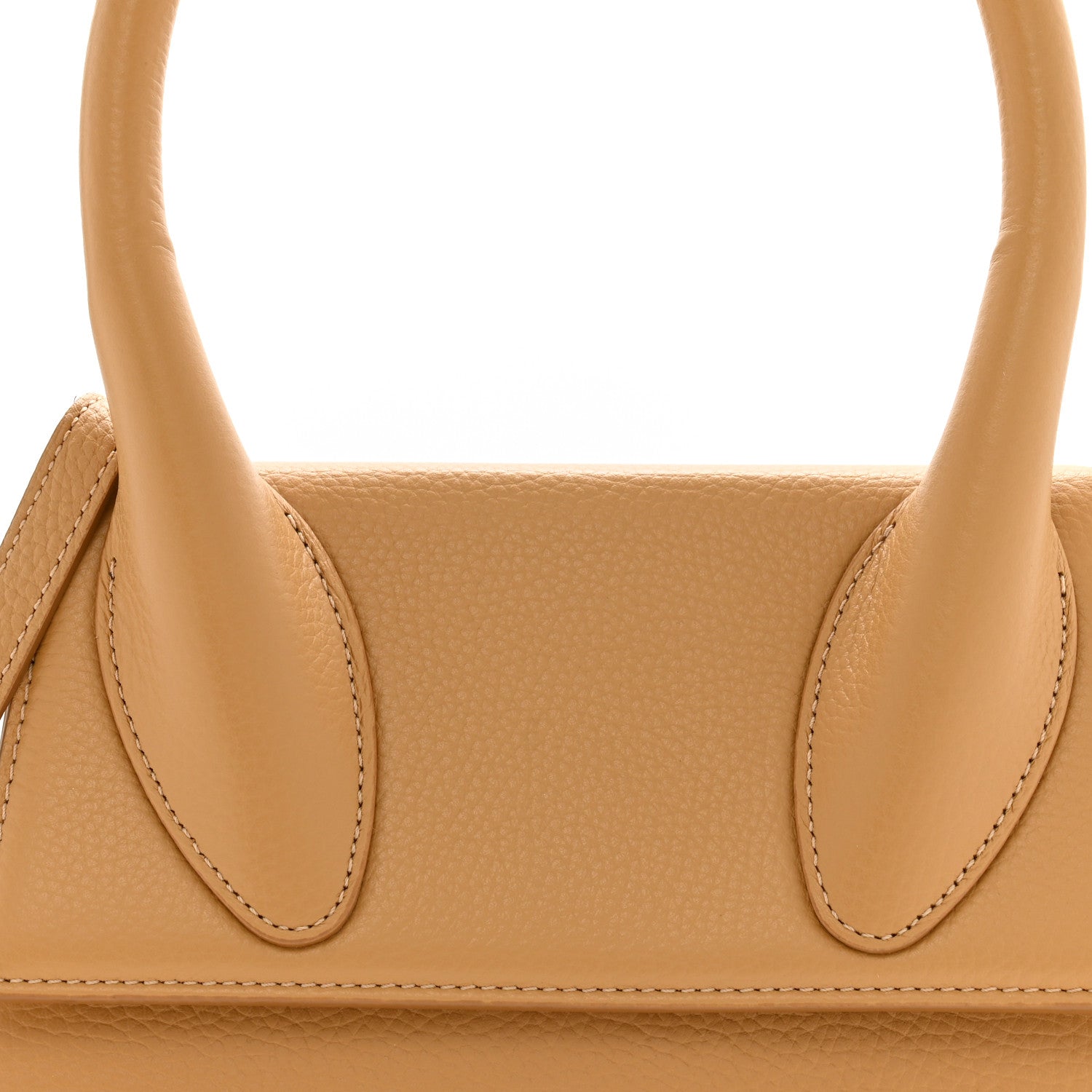 Jacquemus Grained Calfskin Le Grand Chiquito Camel 8 of 14