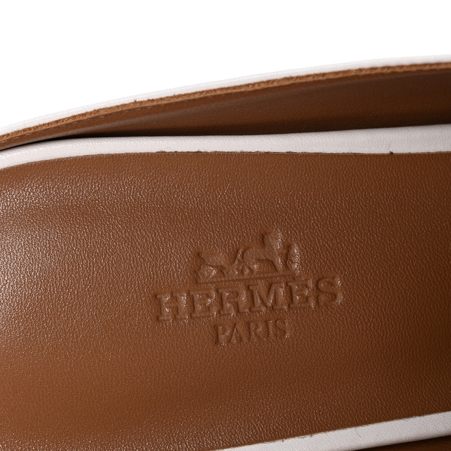 Calfskin Womens Royal Loafers 39 White