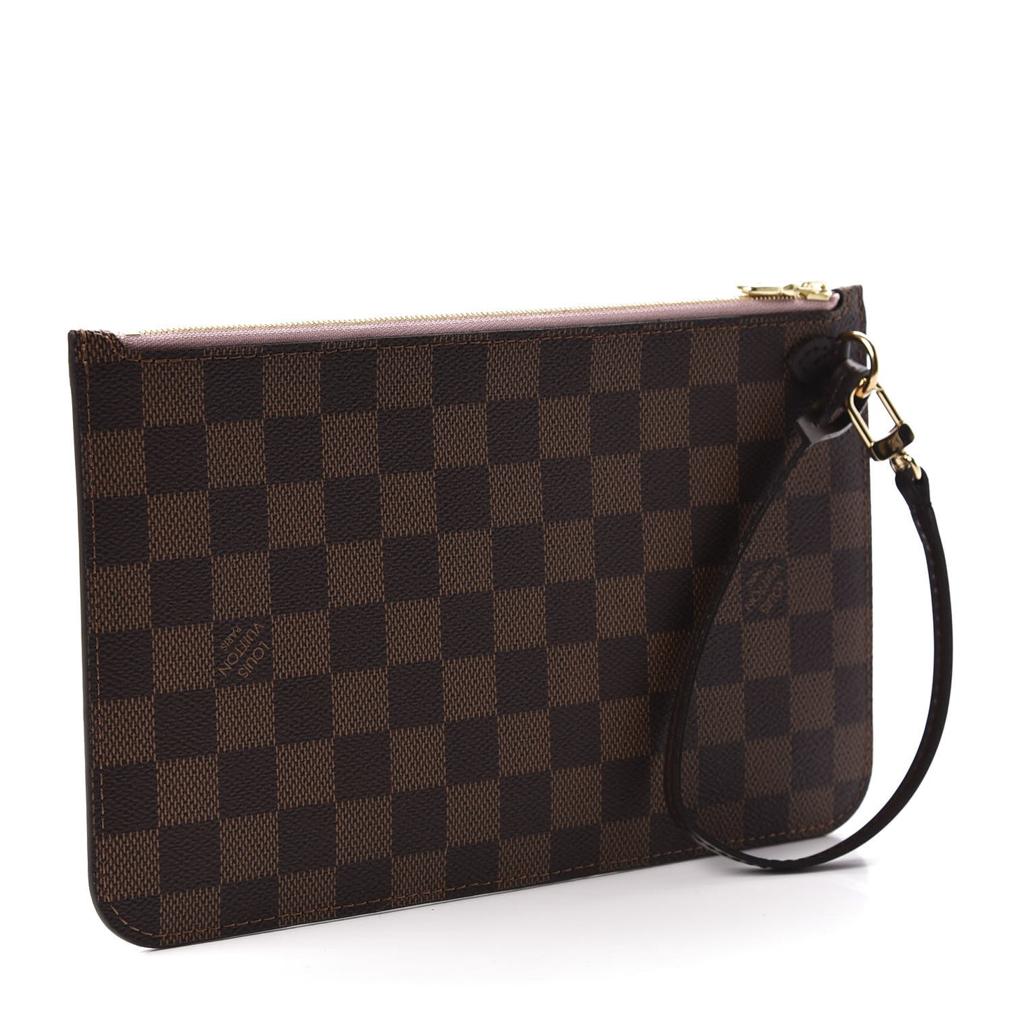 Damier Ebene Neverfull MM GM Pochette Rose Ballerine
