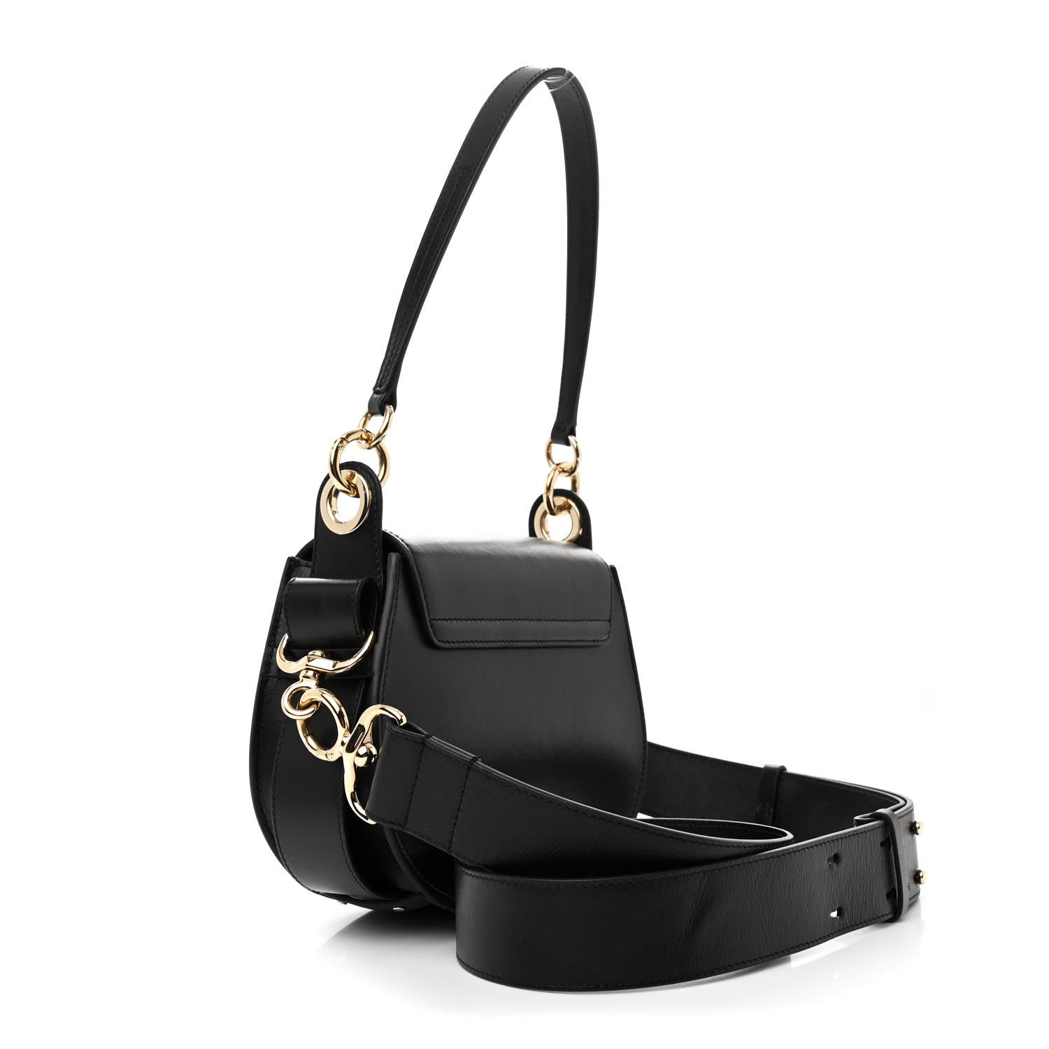 Chloe Calfskin Small Tess Bag Black 3 of 11