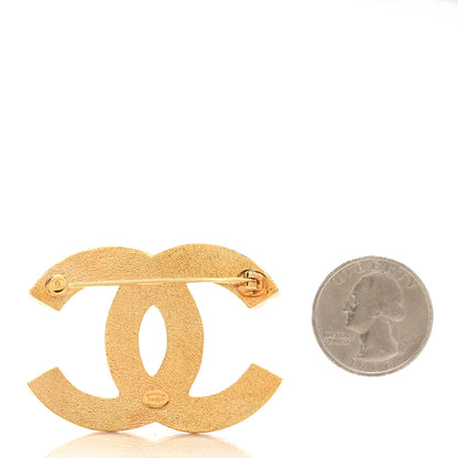 Chanel Enamel CC Brooch Denim Blue 2 of 4