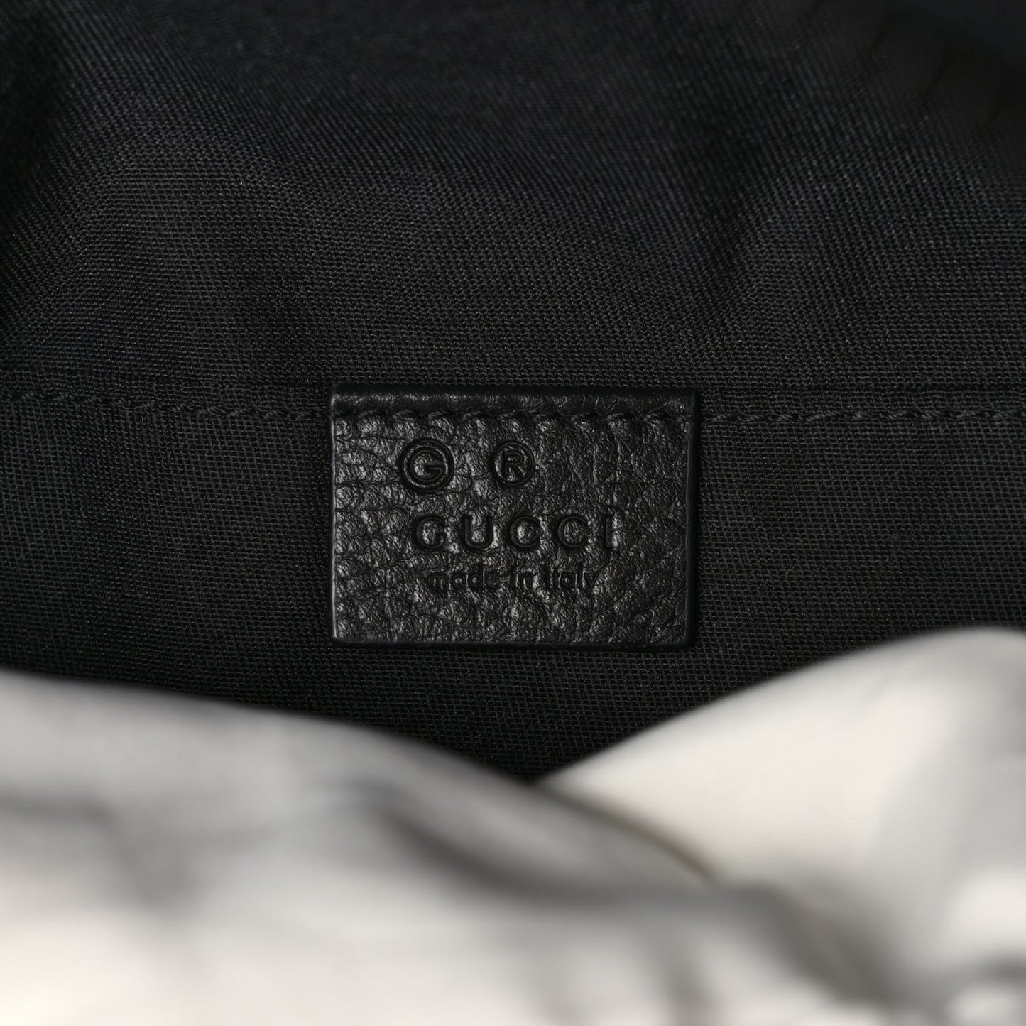 Nylon Monogram Fanny Pack Belt Bag Black