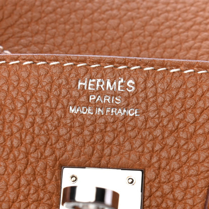Hermes Togo Birkin 25 Gold 6 of 10