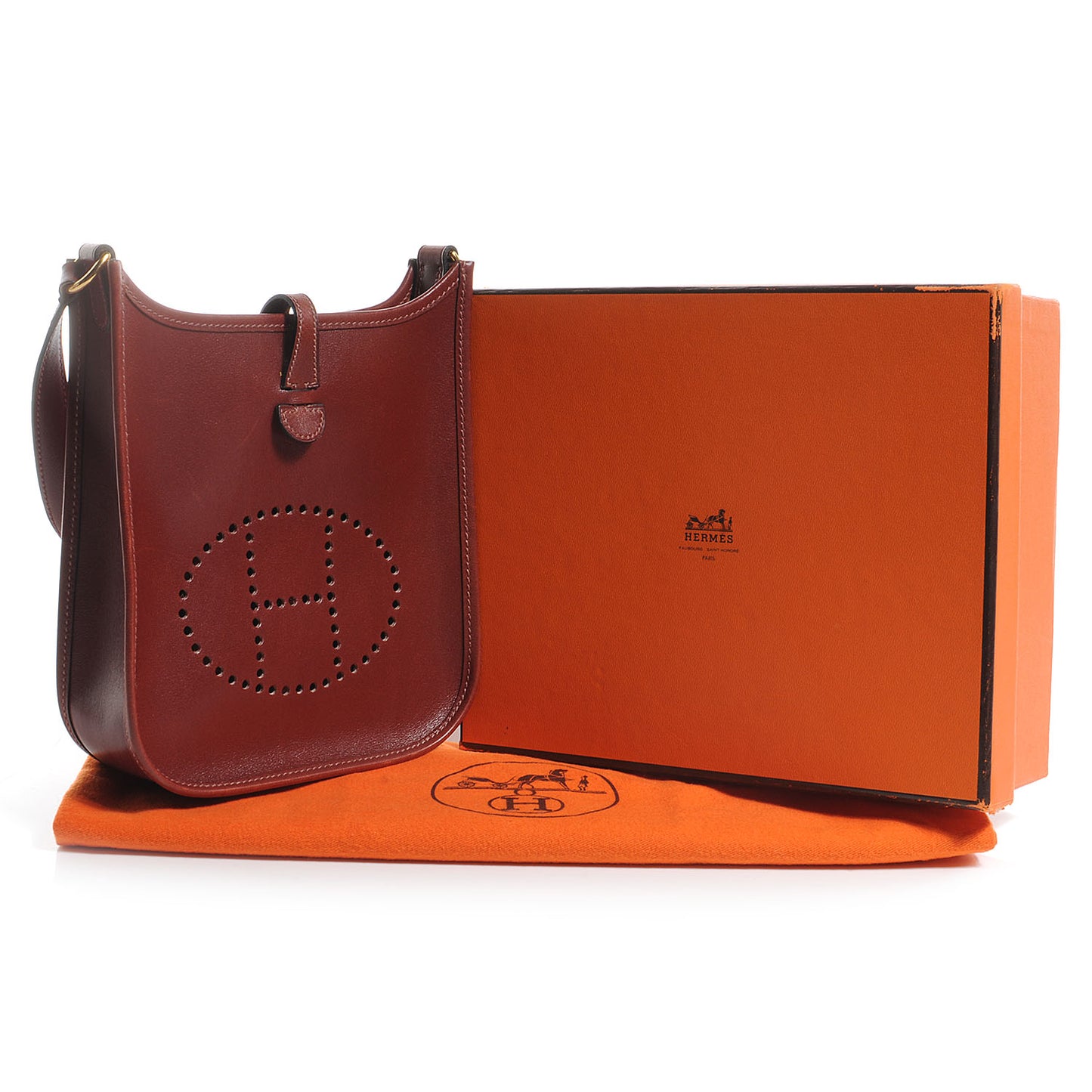 Veau Box Evelyne TPM Rouge H