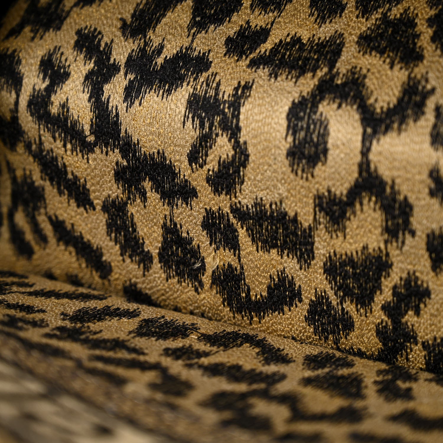 Christian Dior Canvas Mizza Embroidered Medium Leopard Book Tote Beige 11 of 14