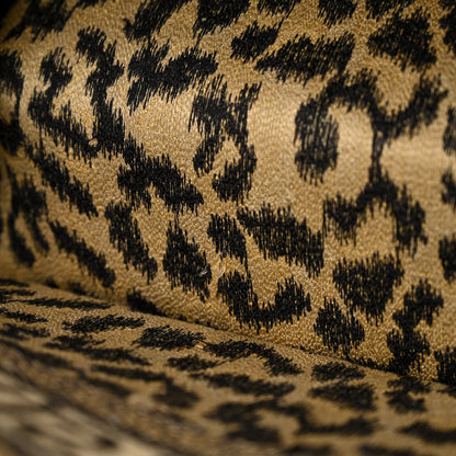 Christian Dior Canvas Mizza Embroidered Medium Leopard Book Tote Beige 11 of 14