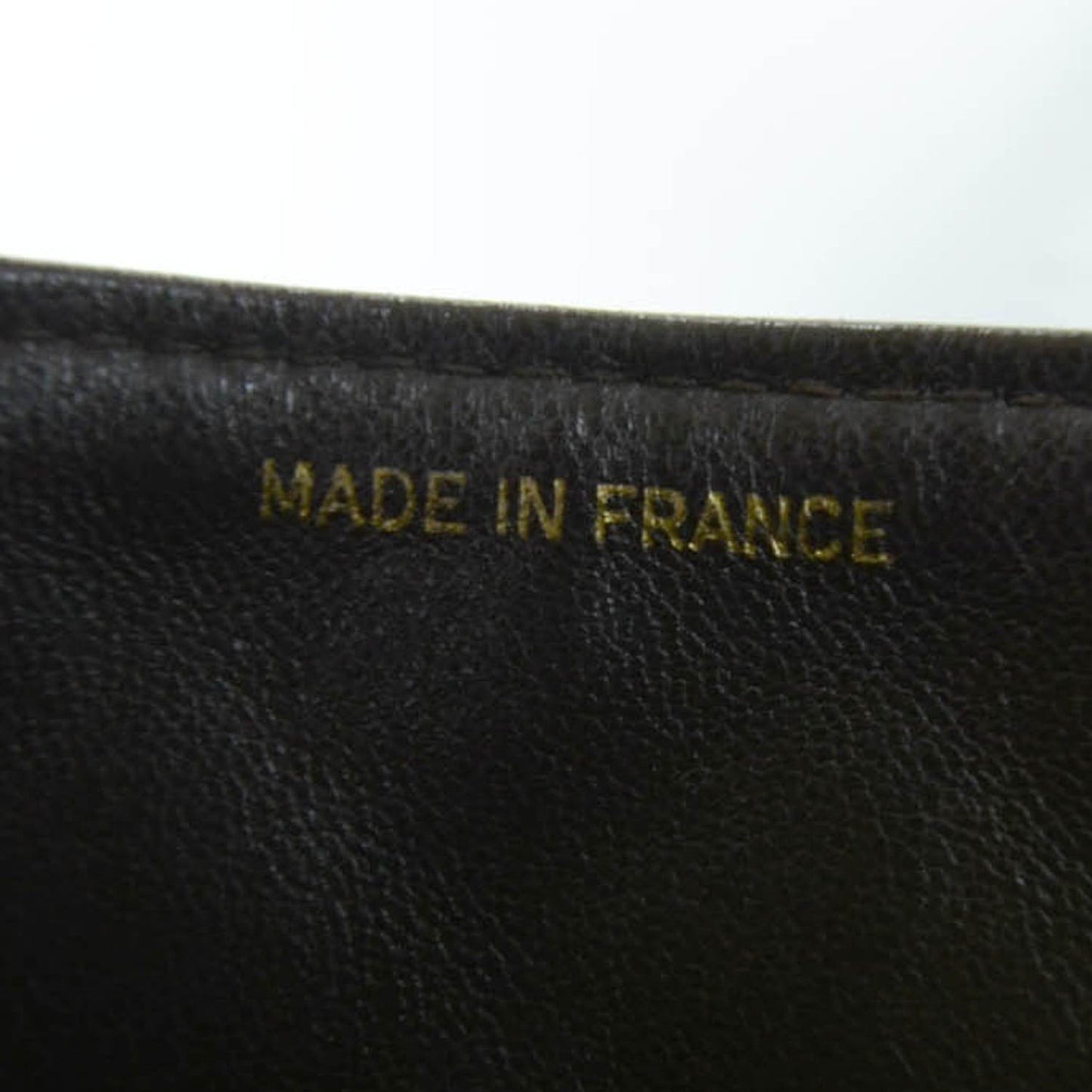 Lambskin Quilted Mini Flap Brown