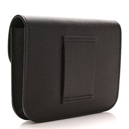 Hermes Epsom Constance Slim Wallet Black 3 of 7