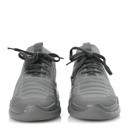 Prada Mesh Neoprene Toblach Low Top Sneakers 35 Acciaio 3 of 16