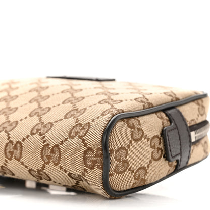 Gucci Monogram Belt Bag Dark Brown 10 of 10