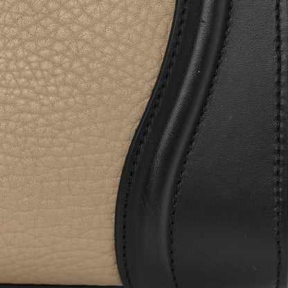Celine Bullhide Drummed Calfskin Micro Tri-Color Luggage Antarctic 13 of 13