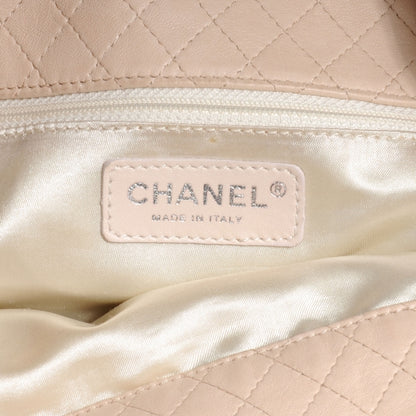 Chanel Lambskin Soft and Chain Large Hobo Beige 6 of 8