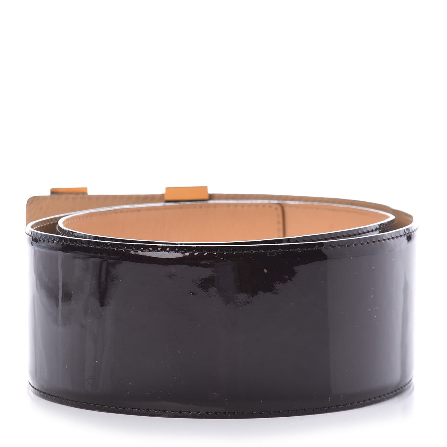 Patent LV Facettes Belt 85 34 Amarante