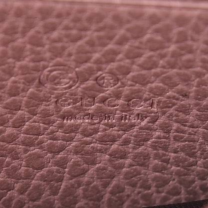 Gucci Dollar Calfskin Interlocking G Chain Wallet Soft Pink 8 of 9