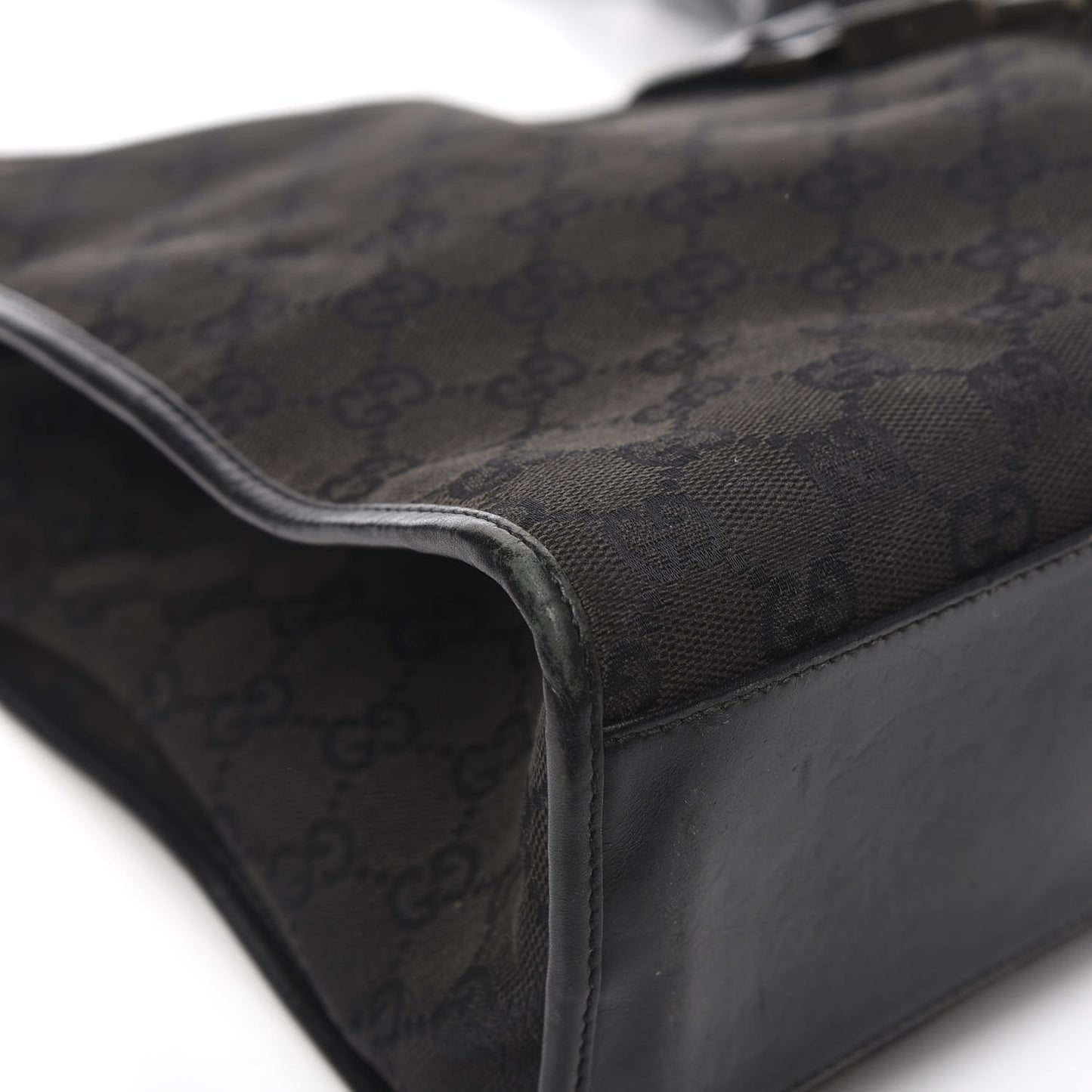 Monogram Jackie Shoulder Bag Black