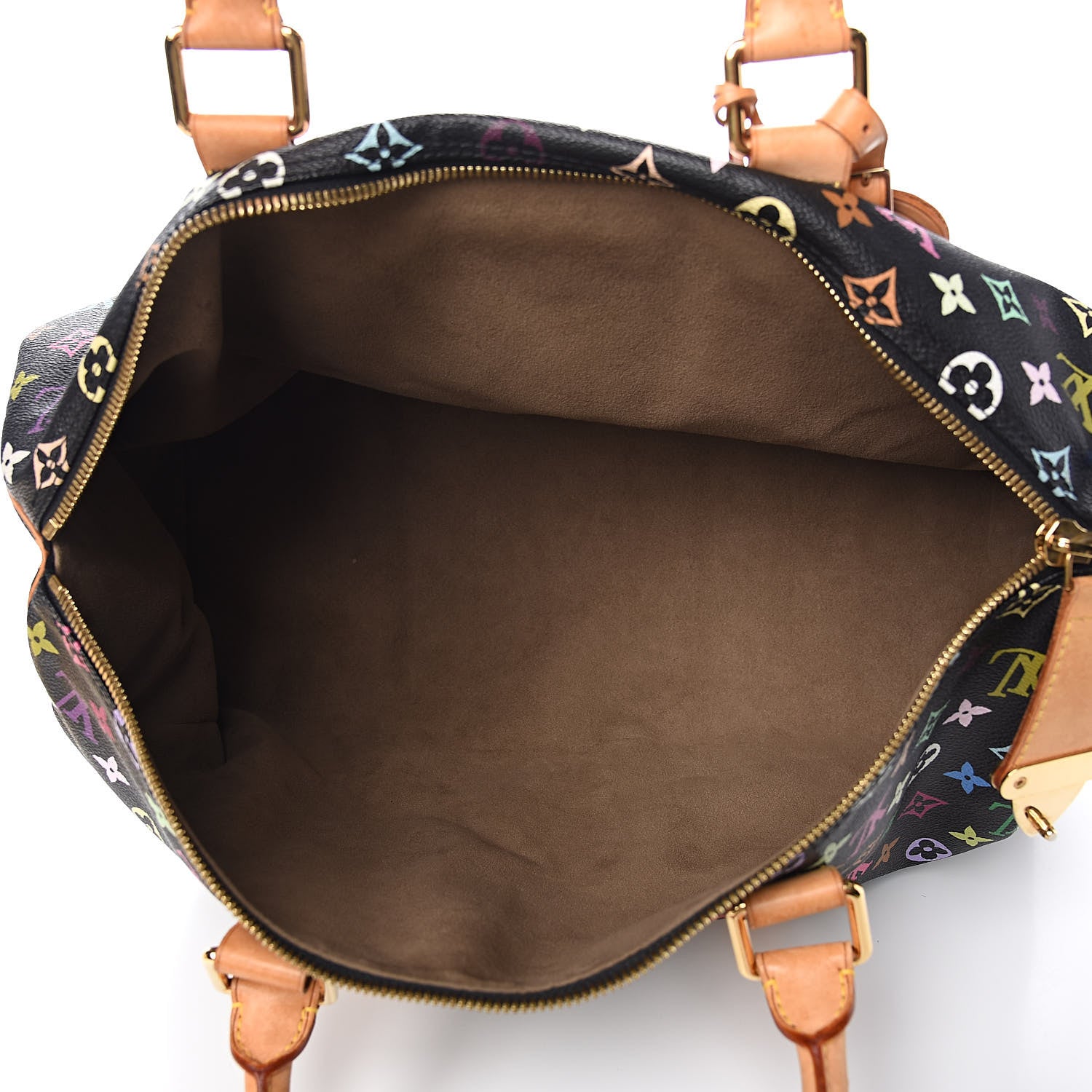 Louis Vuitton Monogram Multicolor Keepall 45 Black 5 of 13