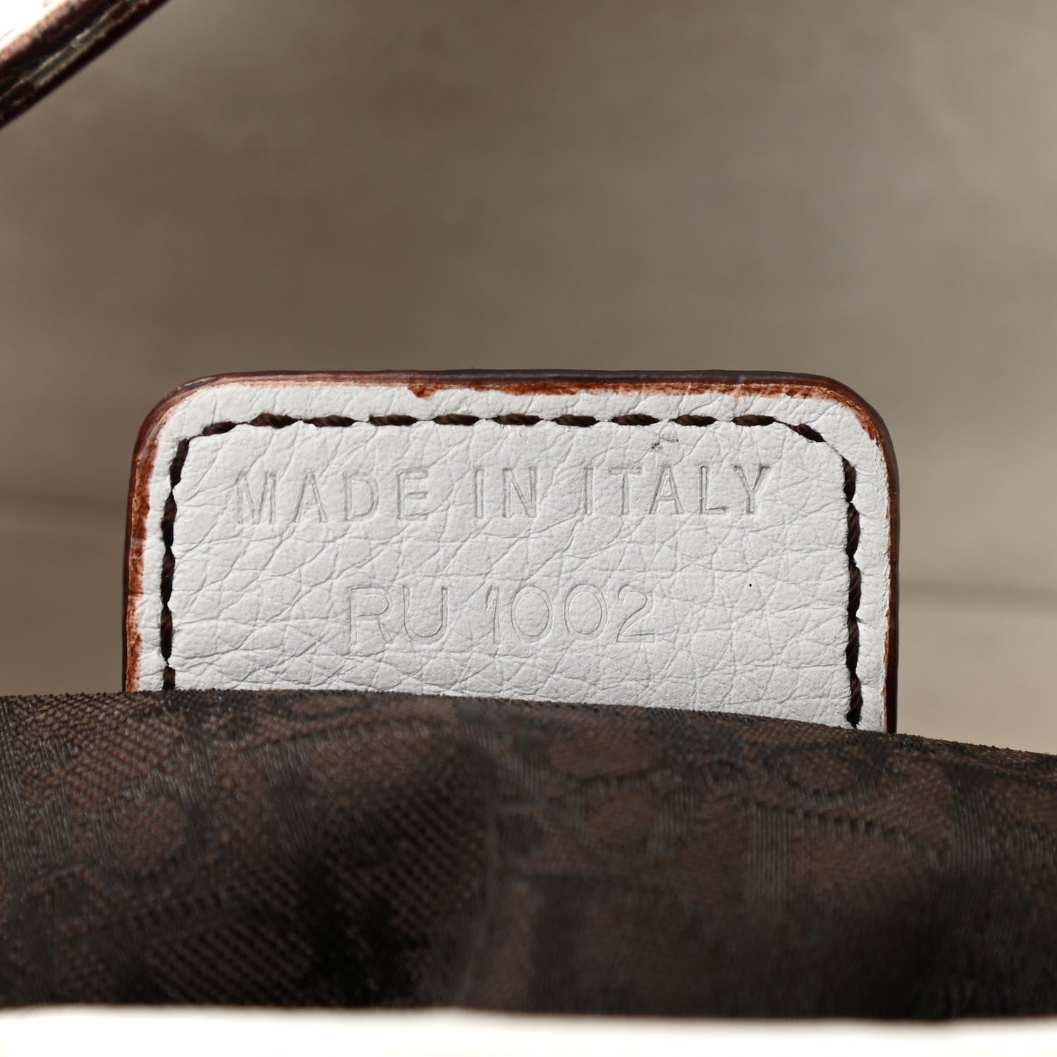 Christian Dior Calfskin Saddle Bag White 6 of 16