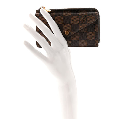 Louis Vuitton Damier Ebene Recto Verso Card Holder Red 2 of 6