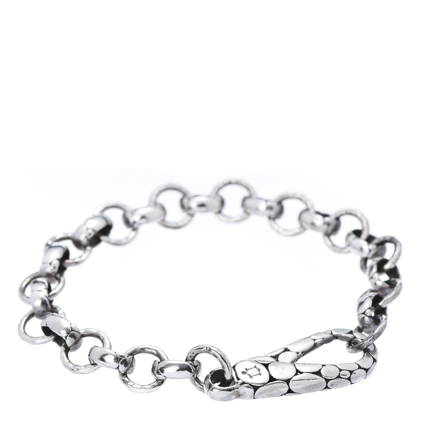Sterling Silver Kali Pebble Link Bracelet