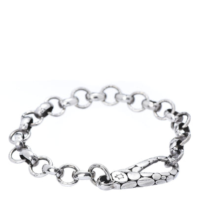 John Hardy Sterling Silver Kali Pebble Link Bracelet 1 of 6